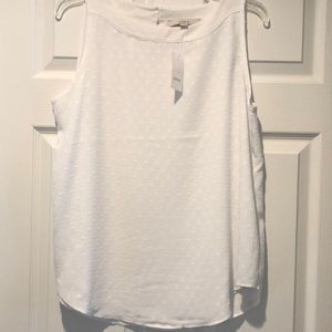 Sleeveless Top with lining